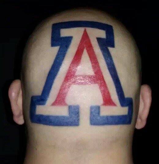UA fan tattoos